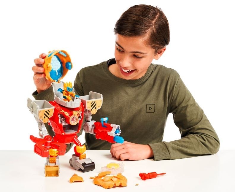 Méga Robot Treasure X Robots Or